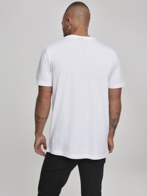 Мъжка тениска Mister Tee Money Talks в бял цвят