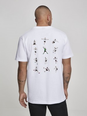 Мъжка бяла тениска Mister Tee Krautz