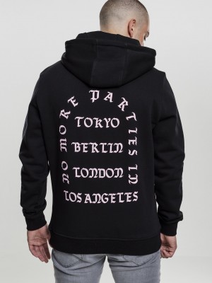 Мъжки суичър Mister Tee LA в черен цвят