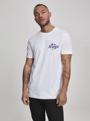 Мъжка тениска Mister Tee MDRD в бял цвят