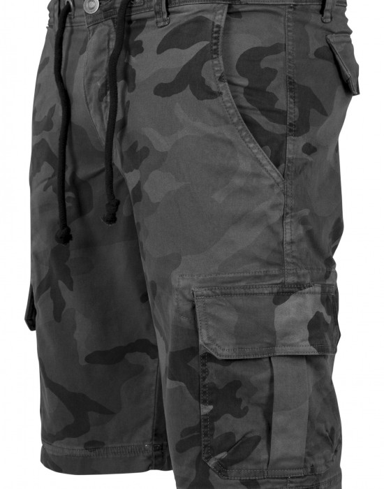 Мъжки къси карго панталони Urban Classics grey camo, Urban Classics, Къси панталони - Complex.bg