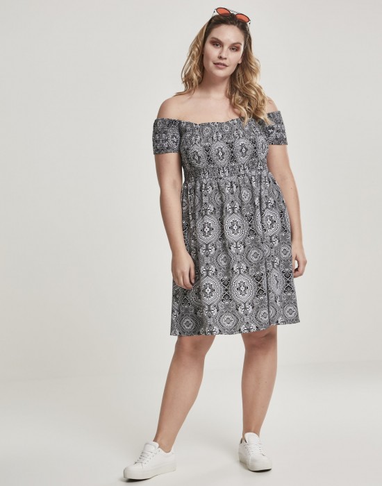 Мини рокля с голи рамене Urban Classics bandana, Urban Classics, Рокли - Complex.bg