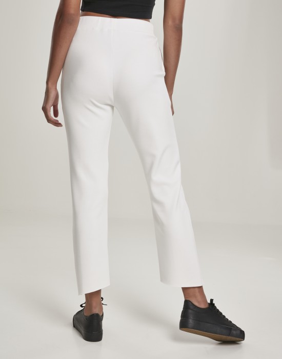 Дамски панталон в бяло Urban Classics Ladies Soft Interlock, Urban Classics, Панталони - Complex.bg