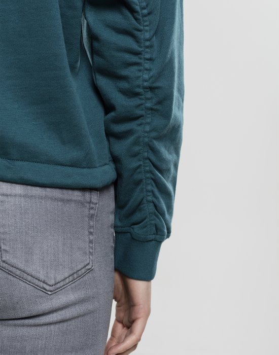 Купи Дамски къс и широк суичър в зелено Oversized Urban Classics teal, Urban Classics, Суичъри онлайн - Complex.bg Дамски къс и широк суичър в зелено Oversized Urban Classics teal, Urban Classics, Суичъри - Complex.bg