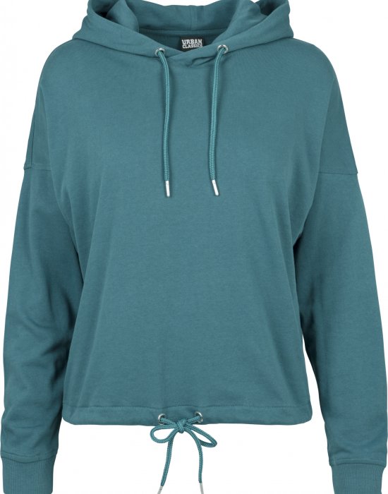 Купи Дамски къс и широк суичър в зелено Oversized Urban Classics teal, Urban Classics, Суичъри онлайн - Complex.bg Дамски къс и широк суичър в зелено Oversized Urban Classics teal, Urban Classics, Суичъри - Complex.bg