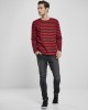 Мъжка блуза в червено и черно от Urban Classics Regular Stripe LS, Urban Classics, Блузи - Complex.bg