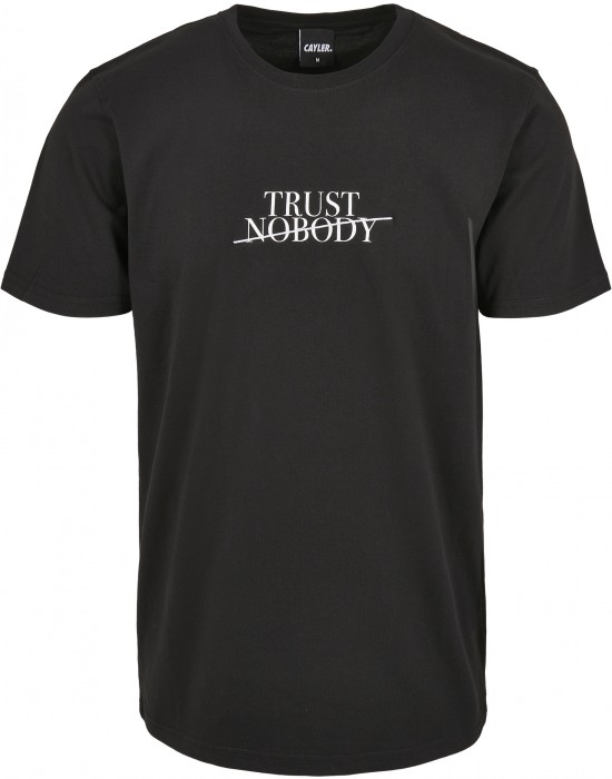 Мъжка тениска в черно C&S WL Trust Nobody, Cayler & Sons, Тениски - Complex.bg