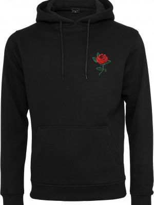 Дамски суичър в черно Mister Tee Rose Hoody