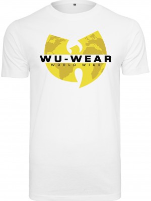 Тениска в бял цвят Wu Wear 