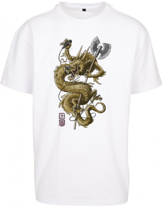 Тениска в бял цвят Wu Wear Dragon, Wu Wear, Тениски - Complex.bg