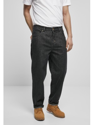 Мъжки дънки в черен цвят Southpole 3D Embroidery Denim