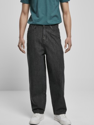 Мъжки дънки стил 90-те от Urban Classics в черен цвят