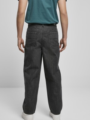 Мъжки дънки стил 90-те от Urban Classics в черен цвят