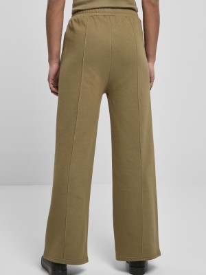 Дамско долнище в масленозелен цвят Urban Classics 