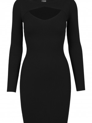 Черна мини рокля Urban Classics