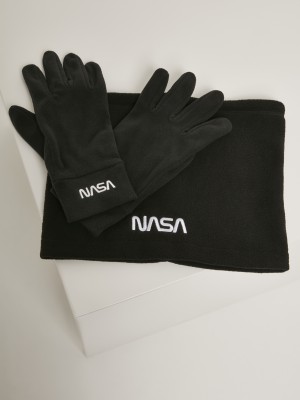 Комплект шал и ръкавици Mister Tee NASA