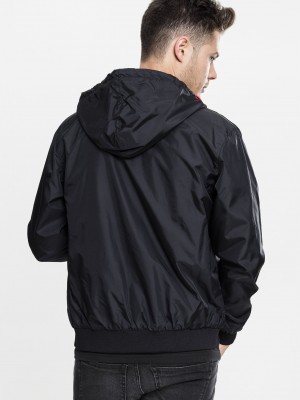 Мъжко яке с контрастни елементи Urban Classics blk/red