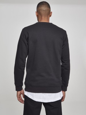 Мъжка блуза Urban Classics Basic в черен цвят