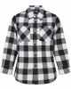 Детска карирана риза в бяло и черно Urban Classics, Urban Classics, Деца - Complex.bg