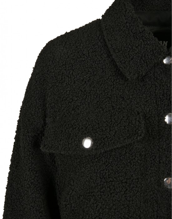 Дамска пухена риза в черен цвят Urban Classics, Urban Classics, Жилетки - Complex.bg