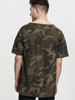 Мъжка широка Oversized тениска в камуфлаж Urban Classics 