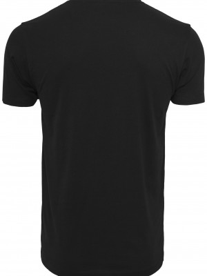 Мъжка тениска в черно Urban Classics Blue Marble