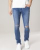 Мъжки сини слим фит дънки Urban Classics blue washed, Urban Classics, Дънки - Complex.bg