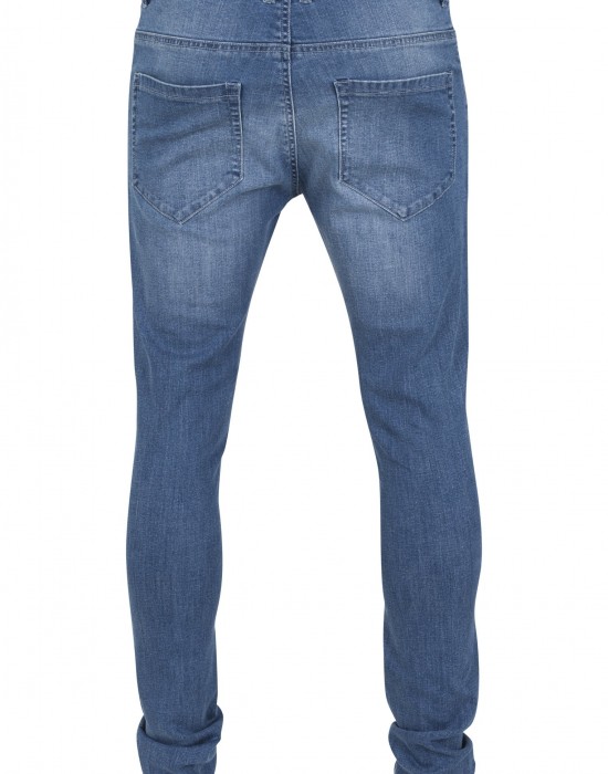 Мъжки сини слим фит дънки Urban Classics blue washed, Urban Classics, Дънки - Complex.bg