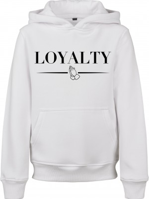 Детски суичър в бяло Mister Tee Loyalty 