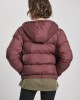 Дамско яке в червено от Urban Classics Ladies Hooded Puffer, Urban Classics, Якета - Complex.bg