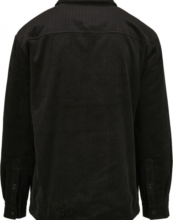 Мъжко яке в черно от Urban Classics Corduroy Shirt, Urban Classics, Якета Пролет / Есен - Complex.bg