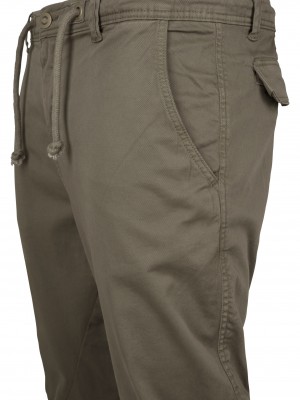 Мъжки панталон в тъмнозелени Jogging Urban Classics