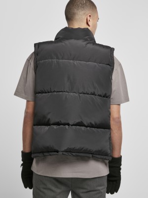 Мъжки елек в черен цвят Urban Classics Block Puffer 