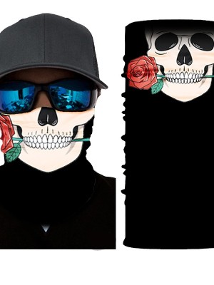 Бандана шал бъф Skull N Rose HoodStyle Bandana