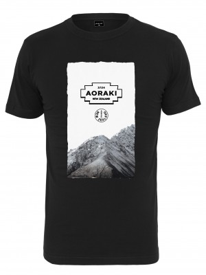 Мъжка тениска в черно Mister Tee AORAKi 