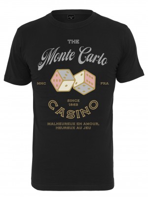 Мъжка тениска в черно Мister Tee Monte Carlo
