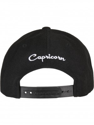 Шапка с козирка в черно Mister Tee Zodiac YP  Шапка с козирка в черно Mister Tee Zodiac YP
