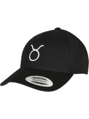 Шапка с козирка в черно Mister Tee Zodiac YP Шапка с козирка в черно Mister Tee Zodiac YP