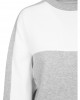 Дамска спортна блуза в сиво и бяло Urban Classics grey/white, Urban Classics, Блузи - Complex.bg
