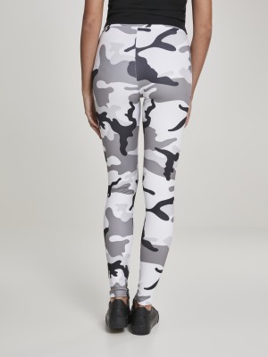 Дамски спортен клин в камуфлаж Urban Classics snowcamo Дамски спортен клин в камуфлаж Urban Classics snowcamo