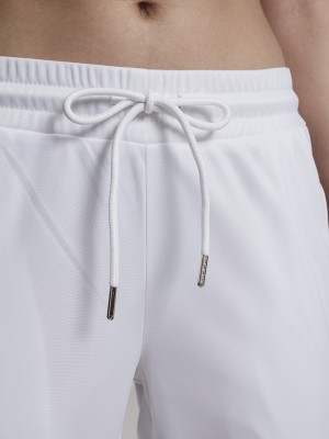 Дамско бяло долнище с тик-так копчета Urban Classics