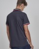 Мъжка тениска с яка Urban Classics navy/white/fire red, Urban Classics, Тениски с яка - Complex.bg