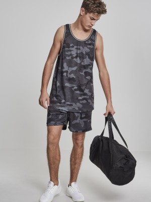 Мъжки камуфлажен потник Urban Classics darkcamo