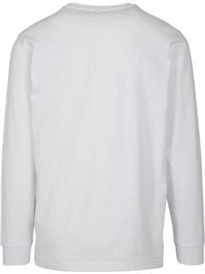 Мъжка блуза в бяло Mister Tee Fuck it Longsleeve