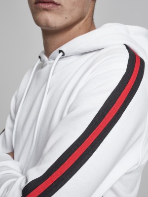 Мъжки суичър Urban Classics wht/blk/firered