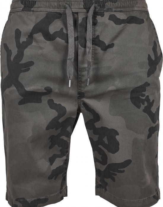 Мъжки къси панталони Urban Classics gray camo, Urban Classics, Къси панталони - Complex.bg