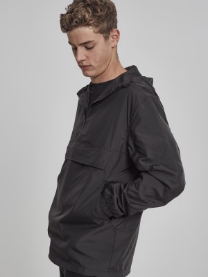 Мъжко яке без закопчаване Urban Classics в черен цвят