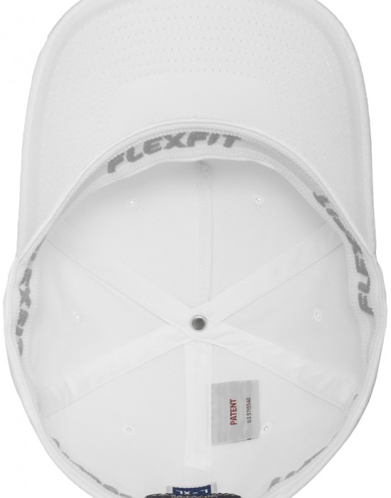 Спортна шапка с козирка бяла Flexfit 5, Urban Classics, Шапки с козирка - Complex.bg
