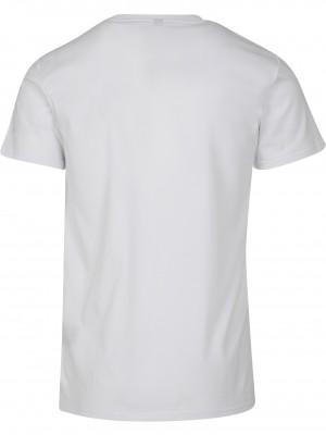 Мъжка тениска в бяло Merchcode