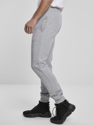 Долнище от органичен памук в сив цвят Urban Classics